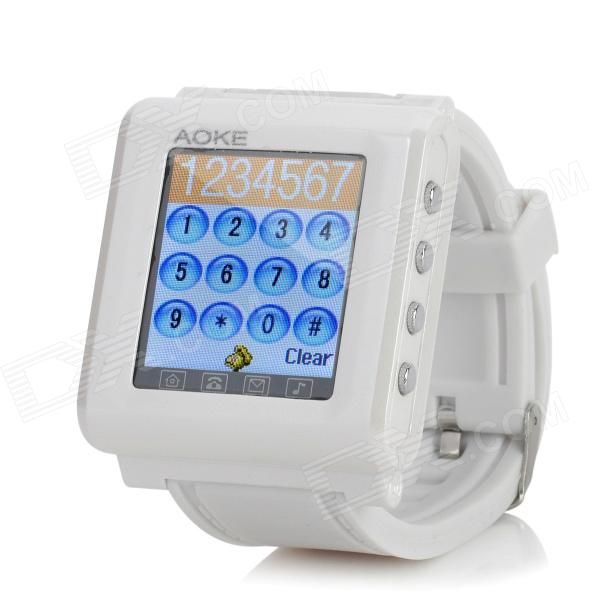Aoke 812 Watch Phone w / 1,44 Screen "resistiva + Band-Tripl