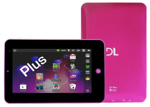 Tablet DL Smart T-704 com Android 2.2 Wi-Fi Tela 7" TouchScr